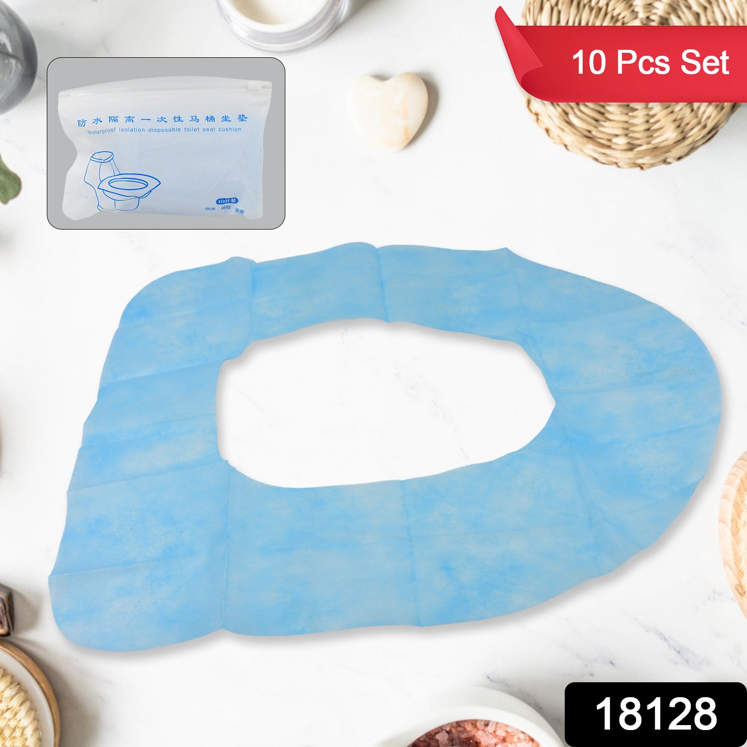 Disposable Toilet Seat Covers  Waterproof Isolation Disposable Toilet Seat Cushion (10 Pcs Set) Disposable Toilet Seat Covers  Waterproof Isolation Disposable Toilet Seat Cushion (10 Pcs Set)